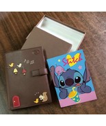 Personal Brown Color Leather Organizer Planner Wallet and box ..Free Sti... - $25.00