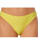 No Boundaries ~ XL (15-17) ~ Yellow &amp; White Polka Dot ~ High Leg ~ Swim ... - $20.00