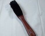 Goody 100% Boar Bristles hair Brush wood handle wooden dark brown Vintage - $21.00