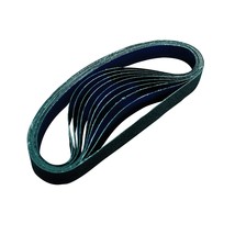 Zirconia 40 Grit Sanding Belt 3/8&quot; X 13&quot; -10Pc - £20.43 GBP
