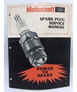 Vtg 1979 Ford Motorcrat Spark Plug Service Manual No 2301-010  - $17.77
