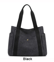 Shoulder Bags for Women Bag Canvas Crossbody Bags Tote Female Handbags Purses La - £28.89 GBP