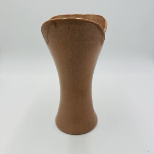 Red Wing Vase Pottery Tan Brown 10 1/2&quot; USA 1625 Large Decor Vintage MCM - $67.50
