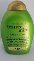 OGX Hydrating+Tea Tree Mint Nourishing Invigorating Scalp Shampoo, Paraben-Free