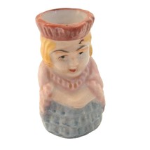 Vintage Occupied Japan Miniature Toby Jug Character Pitcher 2” - $9.49