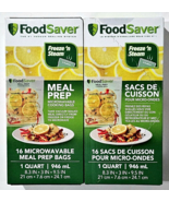 2 Pack Food Saver Vacuum Sealing System 16 Microwavable Quart Meal Prep ... - €25,74 EUR