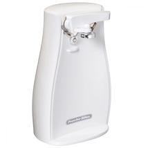 Proctor Silex Electric Can Opener with Knife Sharpener, White - £23.54 GBP