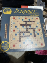 1977 Scrabble Deluxe Edition W/ Turntable &amp; Original Score Sheets 100% Complete - £38.82 GBP