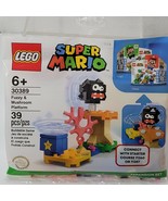 LEGO Super Mario 30389 Fuzzy &amp; Mushroom Platform Expansion Set NEW Mario... - £9.93 GBP