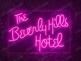 The Beverly Hills Hotel | LED Neon Sign - £231.98 GBP