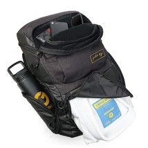 Gold BJJ Jiu Jitsu Backpack - Heavy Duty Gym Bag with Waterproof Gi Pocket - £91.27 GBP
