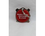 Wisconsin Marathon Savings And Loan Keychain 1&quot;  - £21.91 GBP