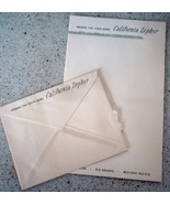 Vintage Aboard The Vista Dome California Zepher Stationary - $55.92 MXN