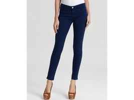 NEW J Brand Kinsey Mid Rise Pieced Skinny Jeans Nightfall (Size 24) - MSRP $198 - £39.46 GBP