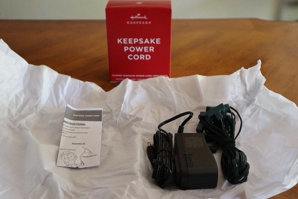 New Hallmark Keepsake Power Cord ONLY For Storytellers Ornaments 2017-20... - $23.74