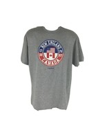 Men&#39;s Canada New England Grey Graphic T Shirt Souvenir Size XL Carnival C2 - $25.65 CAD