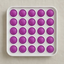 Purple Square Pop-It Fidget Toy – Stress Relief &amp; Sensory Play - $7.92