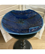 Vtg Bagni RAYMOR large ashtray Rimini blue cigar cigarettes Italy signed... - £53.09 GBP