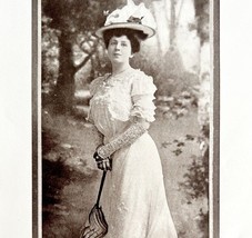 Viola Allen Actress Victorian Era Theater 1906 Photo Plate Printing DWAA21 - $34.29 CAD