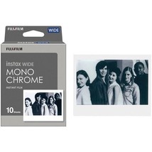FUJIFILM 16564101 instax WIDE Monochrome Film, 10 pk - £41.32 GBP