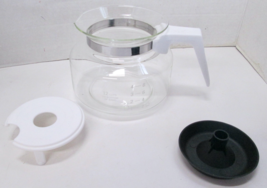 Medelco Germany White Universal 12 Cup Glass Replacement Carafe  GL-200 - $18.99