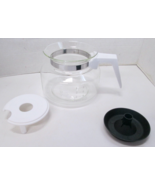 Medelco Germany White Universal 12 Cup Glass Replacement Carafe  GL-200 - $18.99