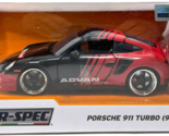 Jada - 54083 - Porsche 911 Turbo - Scale 1:24 - Red/Black - £35.55 GBP