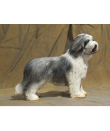 Ron Hevener Bearded Collie Dog Figurine - $1,900.68 MXN