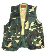 Vintage Avid Outdoor Hunting Gilet Medium Camo Shooting Camouflage Green... - €25,58 EUR