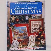 Christmas Cross Stitch Better Homes and Gardens Book 1996 Santa Stocking... - $22.01