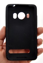 New Genuine Htc Evo 4G Phone Gel Skin Case Black Sprint CZH1980R Glove Cover Oem - $2.77