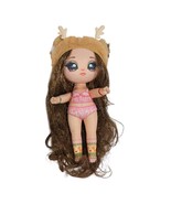 Na Na Na Surprise Doll with Antlers Myra Woods Camping Stuffed Plush Deer - $19.80