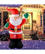 6 FT Christmas Inflatables Santa Claus with Gifts Bag Christmas Inflatab... - $116.08