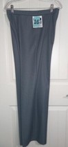 Vintage Montgomery Ward Women’s Gray Polyester Bell Bottom Pull On Slacks sz 16 - £26.81 GBP