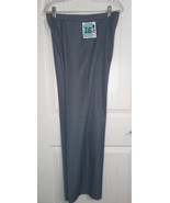 Vintage Montgomery Ward Women’s Gray Polyester Bell Bottom Pull On Slack... - $45.87 CAD