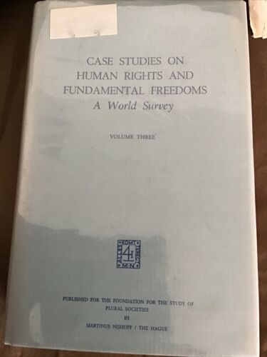 Case Studies on Human Rights and Fundamental Freedoms, Volume 3 - $11.88