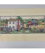 Amid Amish Life Embroidery Finished Completed Collector Series X Stitch ... - £153.39 GBP