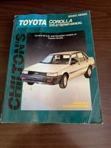 Chilton Toyota Corolla 1970-1987 Repair Manual 68300 Used Wiring Vacuum Diagrams - $17.72