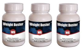 Weight Buster Anti Obesity &amp; Weight Managemen Protocol 3 Bottles- (Capsule 60X3) - £98.08 GBP