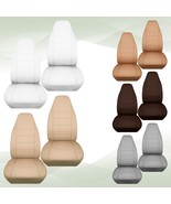 Fits 1999 to 2010 Ford F250 super duty truck front highback seat covers ... - $1,491.92 MXN