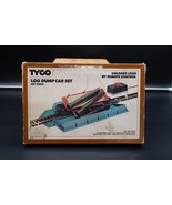 Vtg Tyco HO #926 Log Dump Car Set W/ Original Box - $21.08 CAD