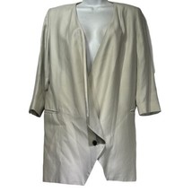 2nd day single button asymetrical jacket Size 36 - $79.19