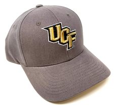 UCF Golden Knights Logo MVP Dark Grey Curved Bill Adjustable Hat - $17.59