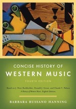 Concise History of Western Music by Barbara Russano Hanning (2010, Hardc... - $11.99