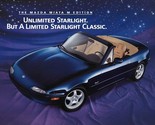 1996 Mazda MX-5 MIATA M EDITION sales brochure sheet US 96 Starlight Mica - £7.86 GBP