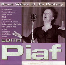 EDITH PIAF (Great Voices of the Century 14 tracks) [CD] - £10.20 GBP
