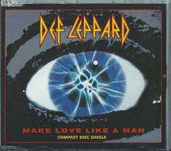 Def Leppard - Make Love Like A Man /ACTION /TWO Steps Behind 1992 Uk Pic Disc Cd - $12.53