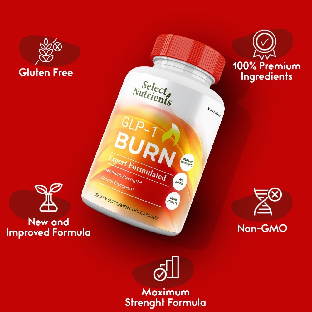 GLP-1 Burn Capsules, Max Strength, GLP 1 Capsules All Natural Pills (5 Pack) Item image 3