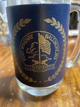Fort McHenry Baltimore, MD. Souvenir Wrapped Drinking Glass Circa 1964 - $26.97 CAD