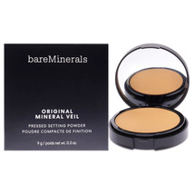 Original Mineral Veil Pressed Setting Powder - Sheer Tan by bareMinerals... - $26.24